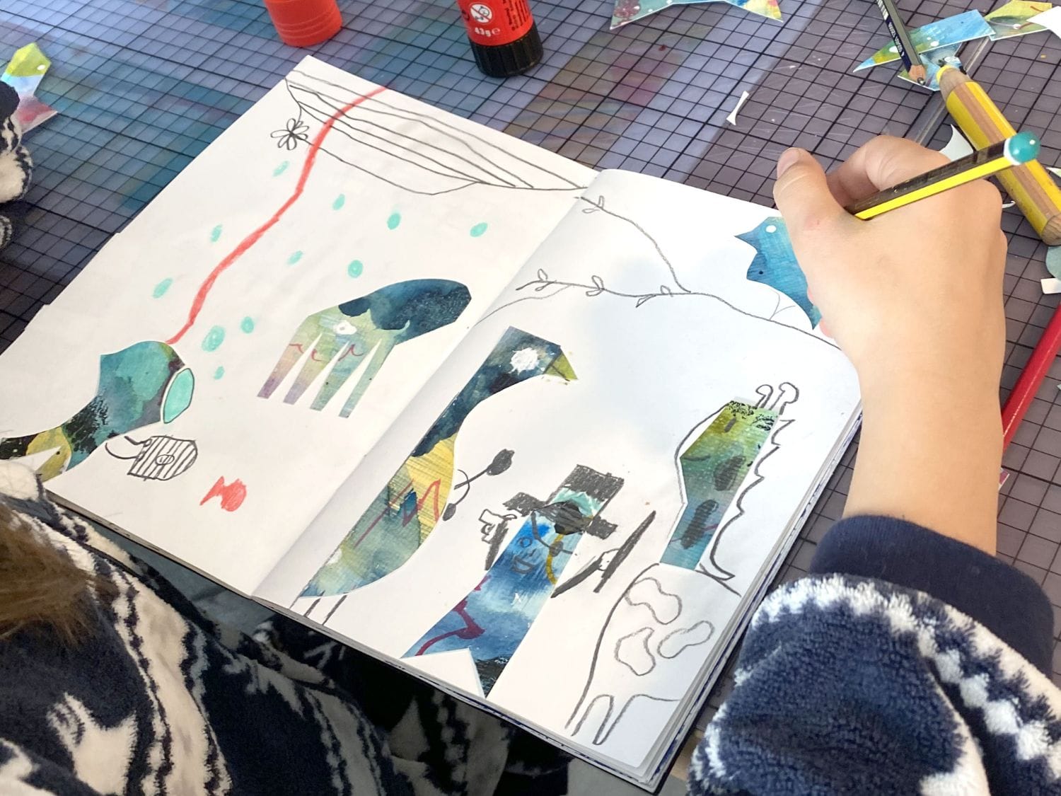 Carnet de découpage nature