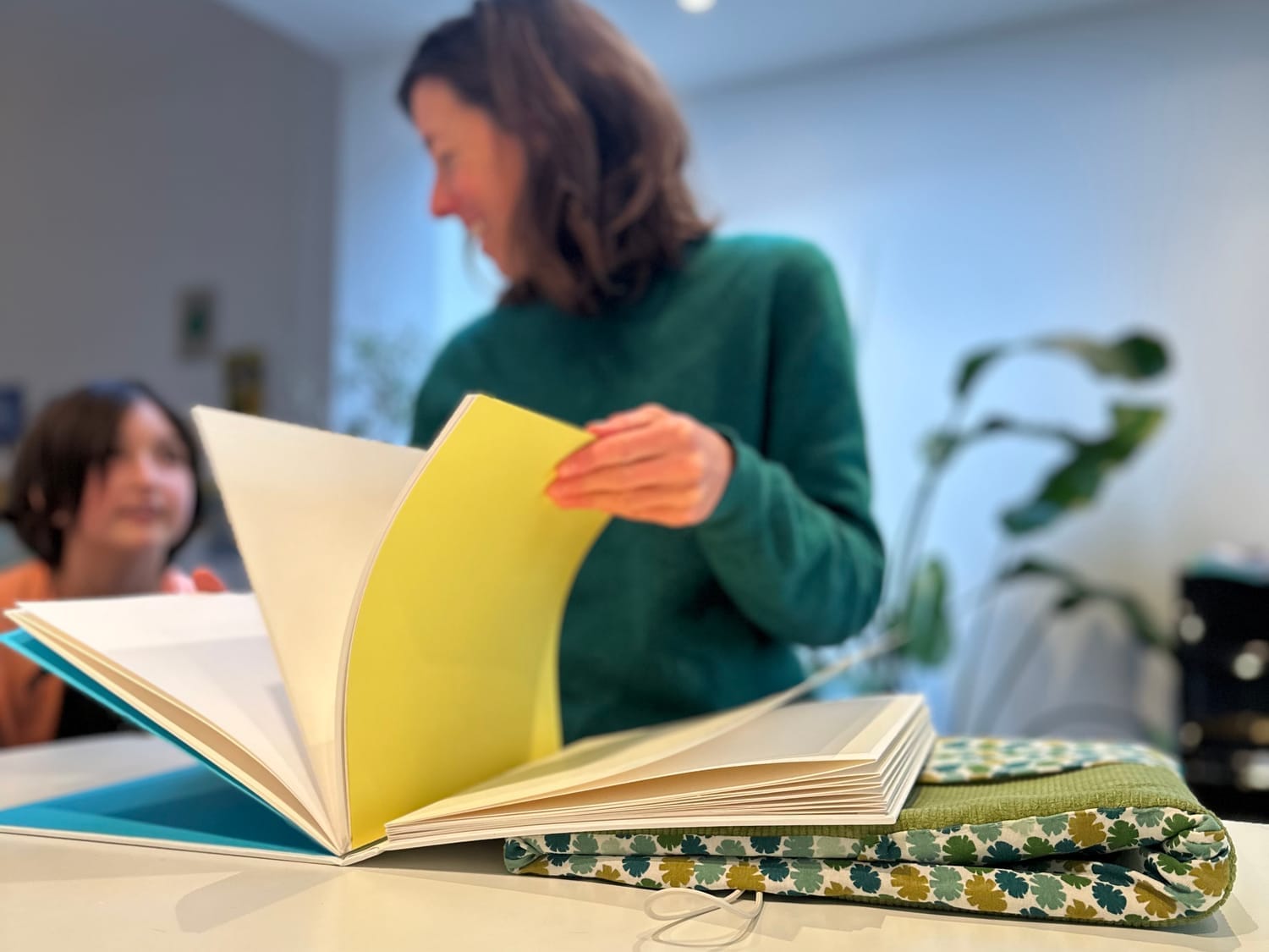 Carnet de croquis accordéon de 3 mètres pour le Calendrier Panoramique