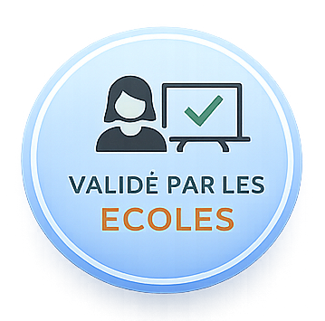 Validé par les écoles