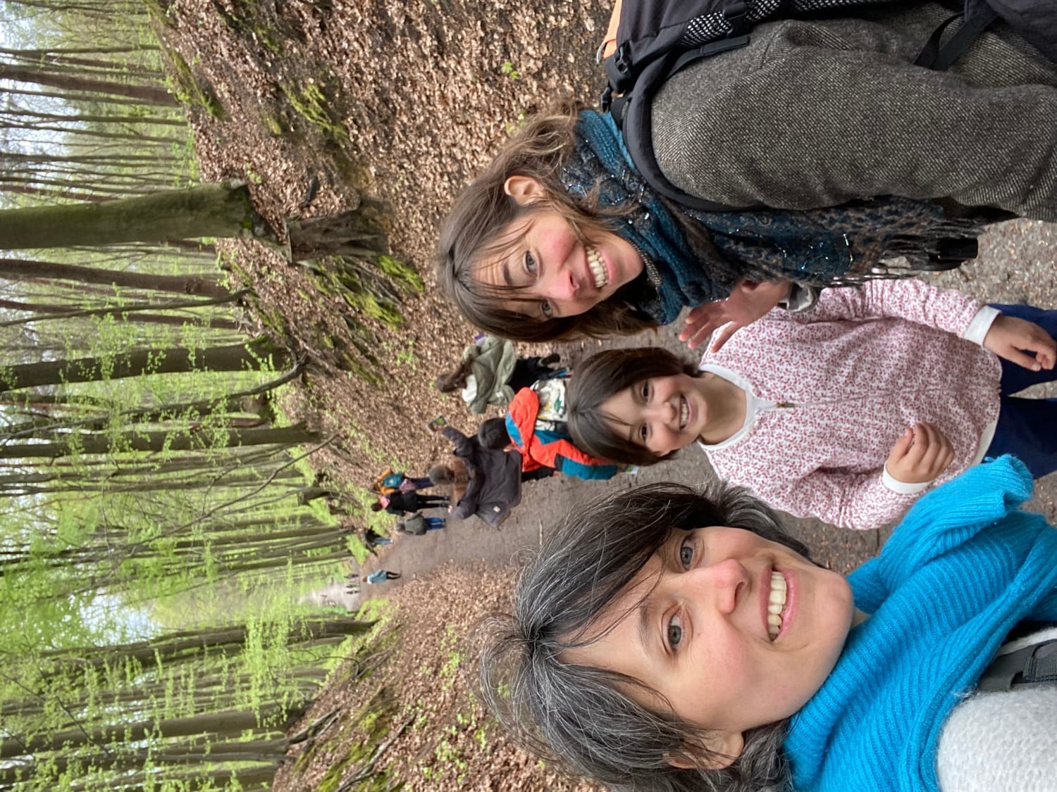 Journée dans la forêt de Hal avec Hélène et les enfants