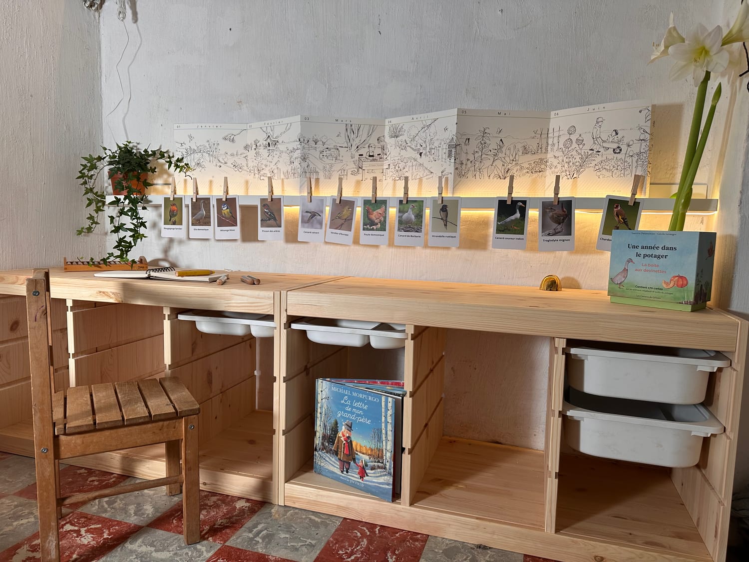 Après l'installation du Calendrier Panoramique