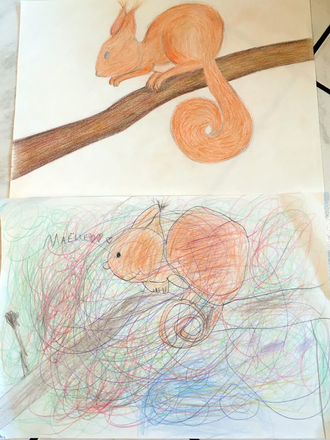 Atelier Écureuil — Sonia et Maëlle