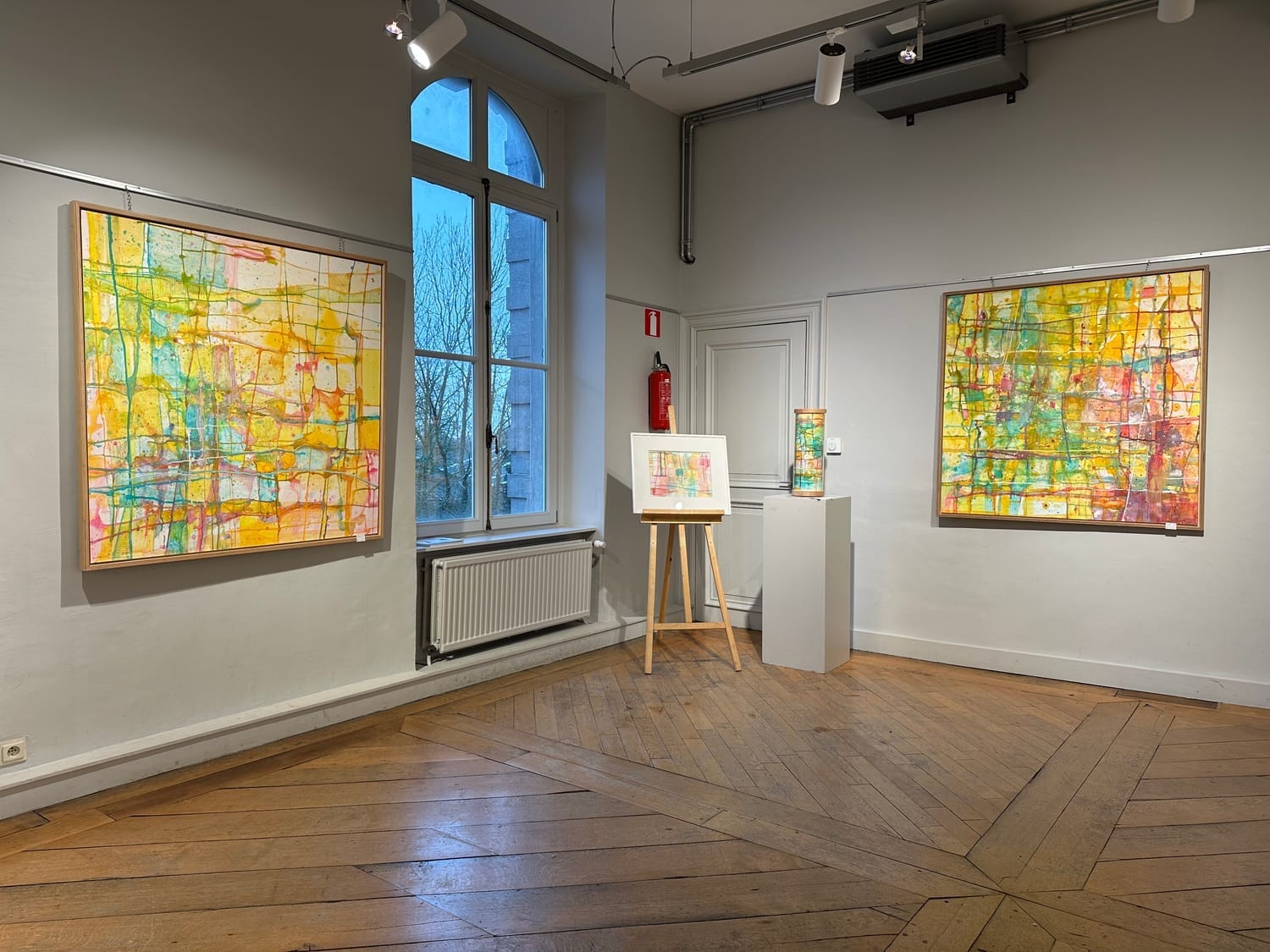 Exposition d'aquarelles au château de Bourgognes