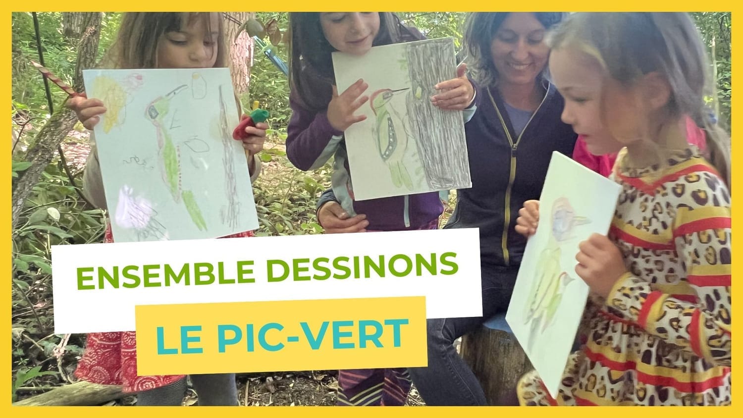 Bannière de l'atelier Ensemble Dessinons le Pic Vert