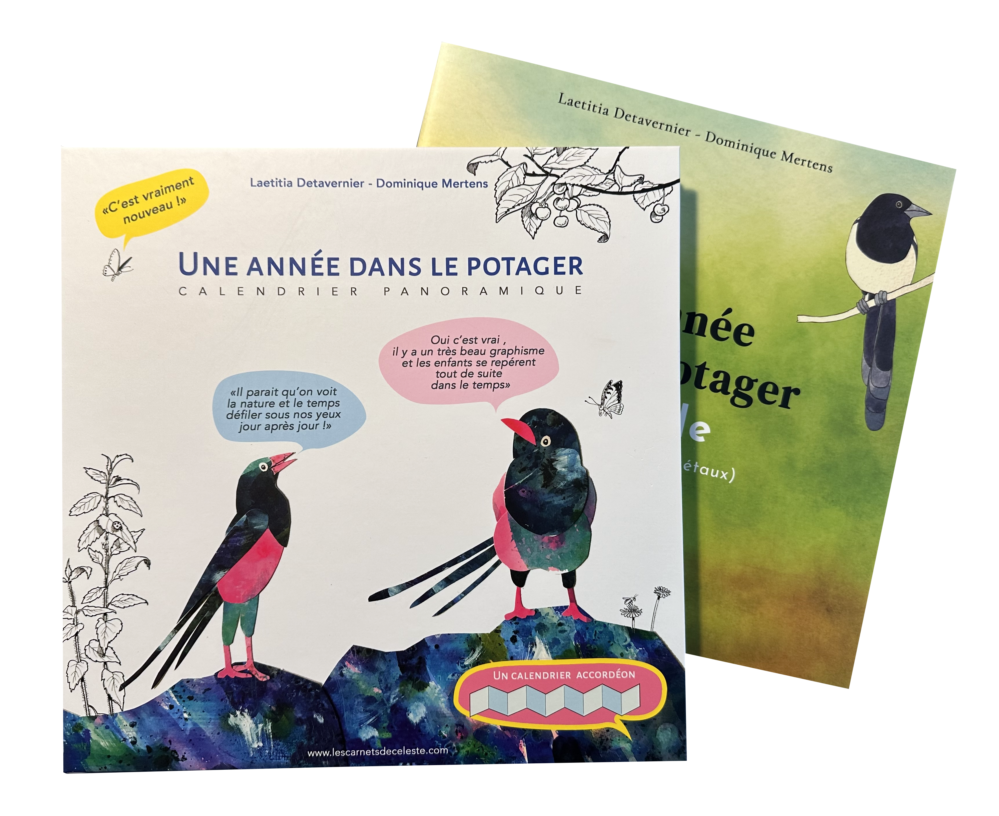 Calendrier Panoramique + Guide — Une Année dans le Potager