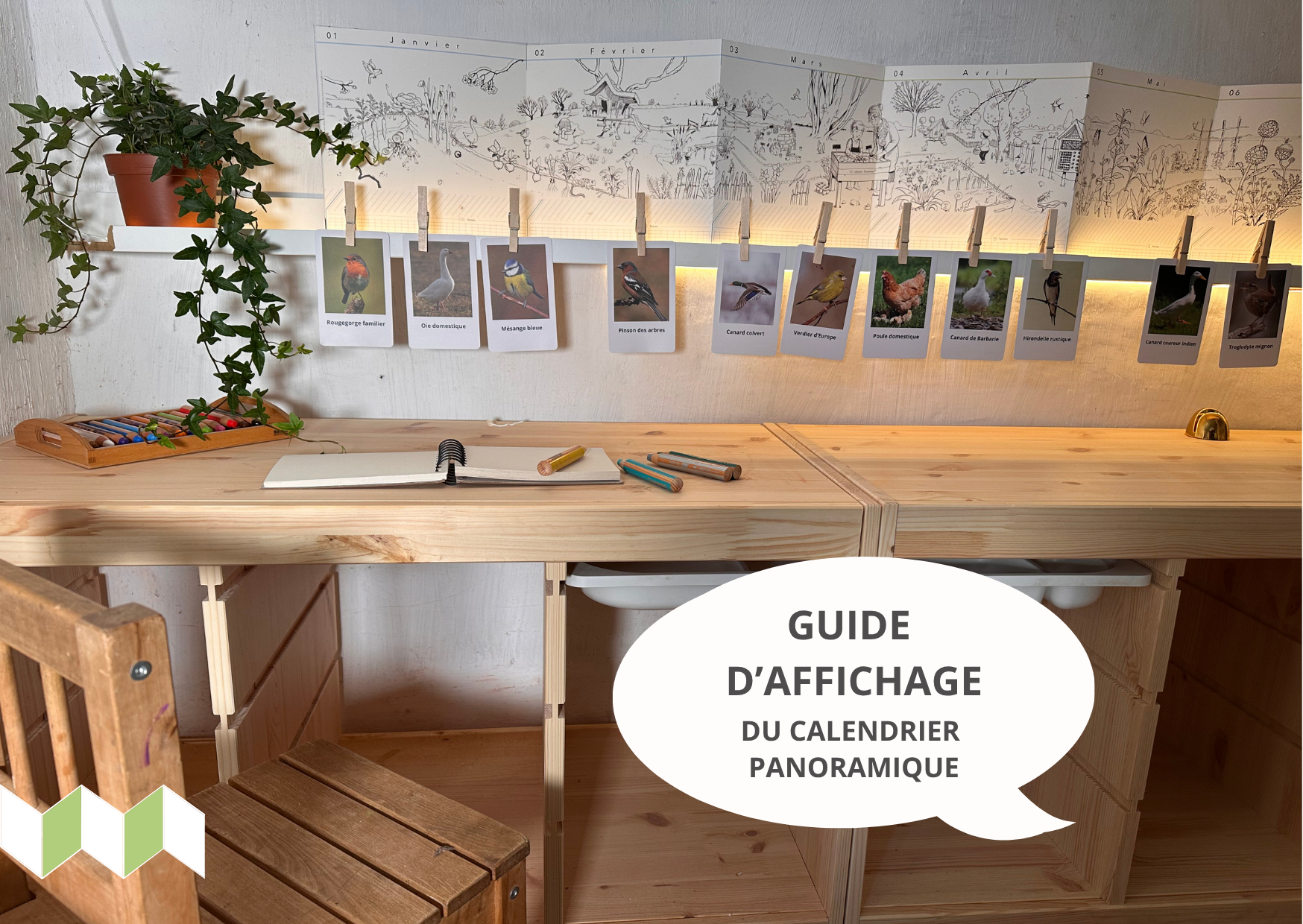 Comment afficher le Calendrier Panoramique ?