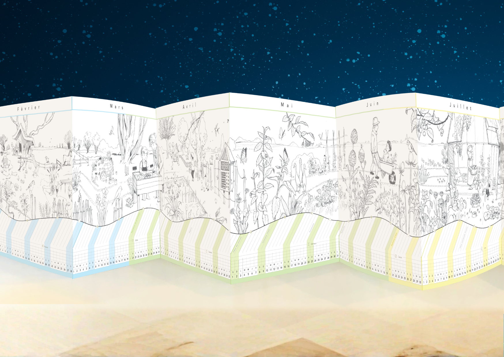 Le Calendrier Panoramique