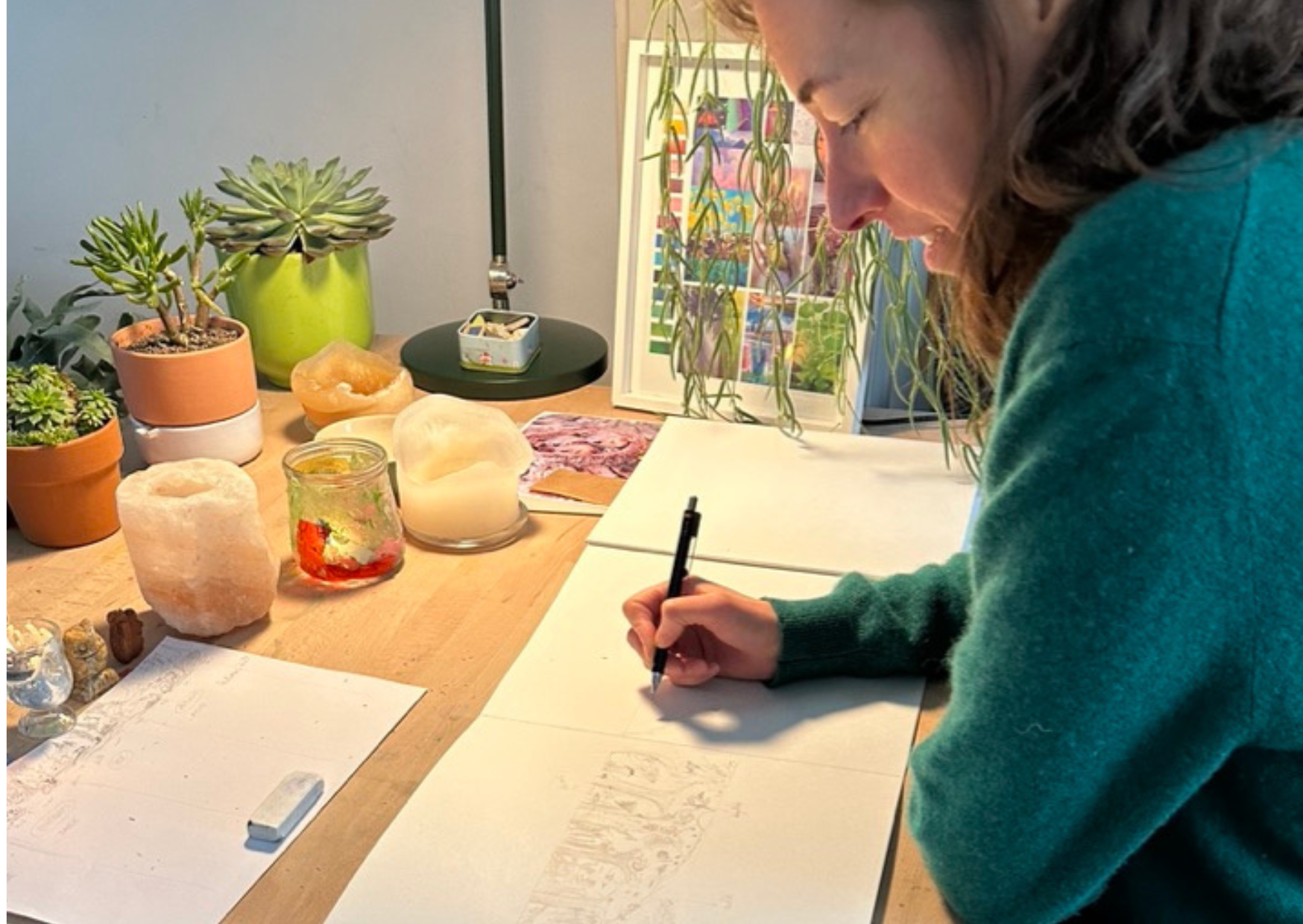 Les premiers croquis