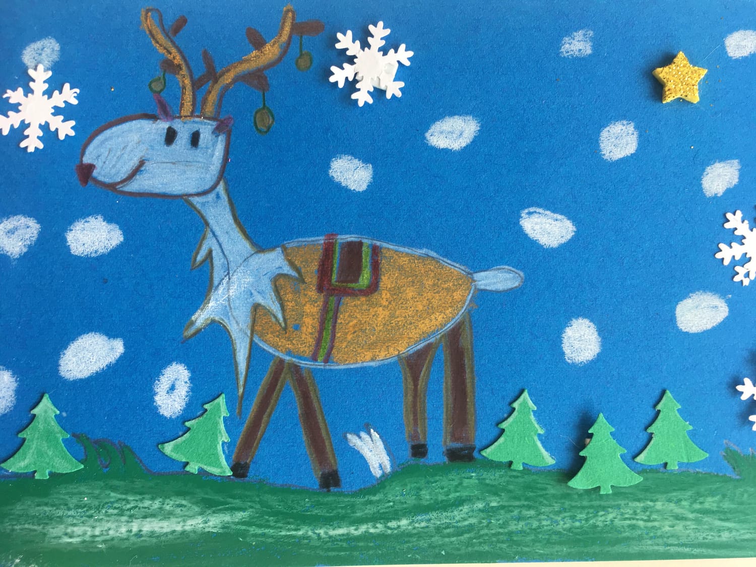 Carte de Noël — École de Hesdin